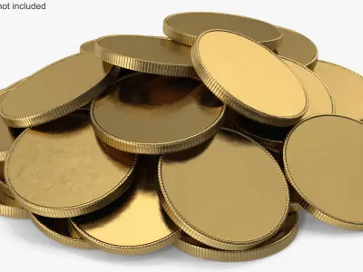 Gold Coin 3D model