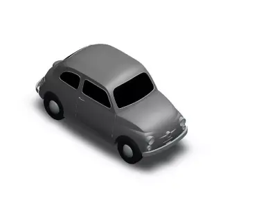 Classic Car Model 1 Free 3D model
