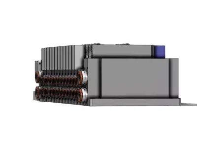 Bloco Manifold SMC SS5Y5 10S6WS2 14B C6D0 Block 3D model