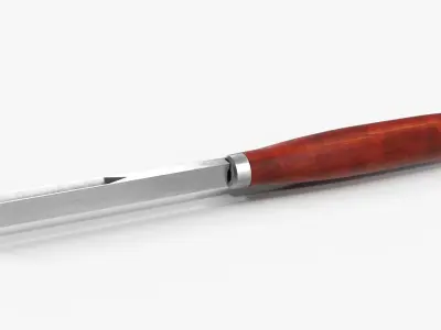 V Chisel 45deg 3D model