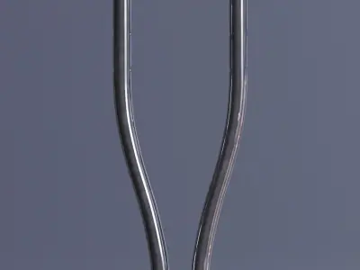Medical Crutch 3D model