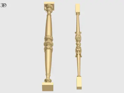 Decorative Balusters 3D print model