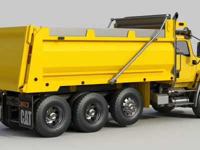Dump Truck CT660S 3D model