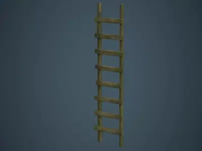 Ladder 2B Low-poly 3D model