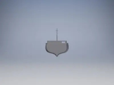 40 Foot Cruiser 3D model