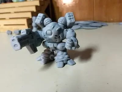 CHIBI-TECH SD - ARMADILLO CHASSIS        3D print model