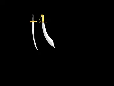 FANTASTIC - Sword Pack Free low-poly 3D model