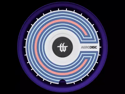 Turbo Bastard Wheel with Modular Turbodisc 3D model