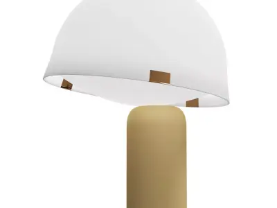 Vertigo Bird KOKESHI Table lamp  3D model
