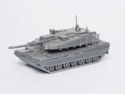 K2 Black Panther Tank Model Kit Free 3D print model
