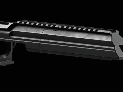 MK3 Chassis System AK 74 AK 103 Low-poly 3D model