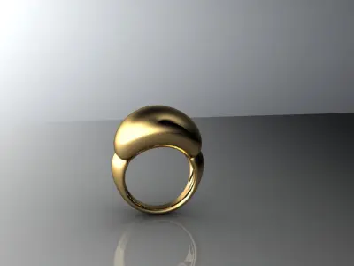 2 Part Ring 3D print model purchase
