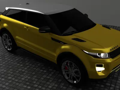 Range Rover Evoque Free 3D model