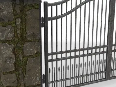 portal gate  3D model