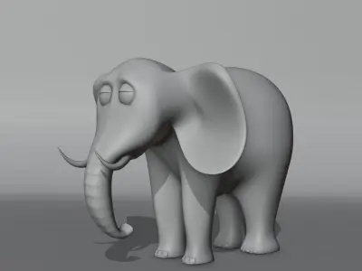 Elephant 3d Model Free 3D model purchase