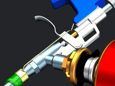 foamheater a parasolid xt model 3D model