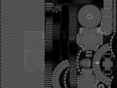 SodaCan Arc Rail Holster - Helmet Low-poly 3D model