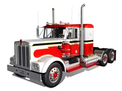 W925 Semi Truck 3D model