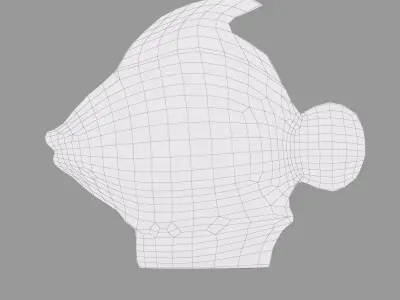 Polystone Fish 3D model