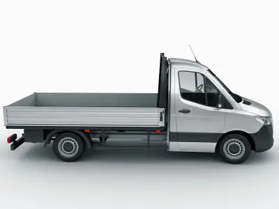Mercedes Sprinter 2018 pickup 3D model