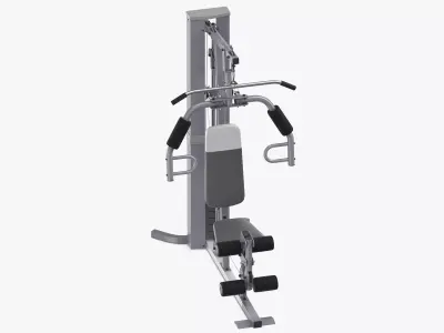 Gym System Machine 3D model