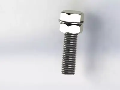 M16 bolt 3D model