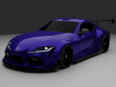 Supra mk5 personalized Free 3D model
