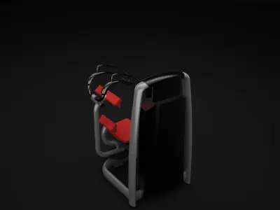 Rotary Torso Machine 3D model