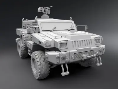 Paramount Marauder Scale model   3D print model