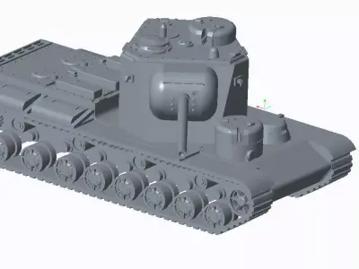 KV-5 Tank Free 3D print model