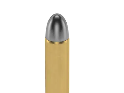 Bullet 50-90 Low-poly 3D model