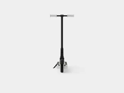Gotrax Lithium Black Kids Electric Scooter Low-poly 3D model