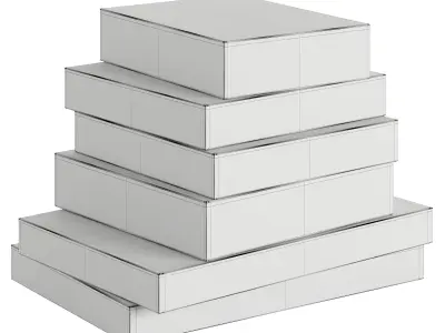 Board Games Pack 8 3D model