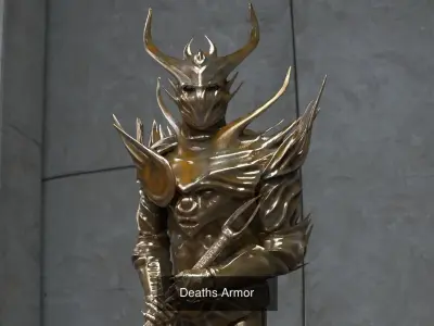 Reaper Rider Accessory collection 3D Model Pack