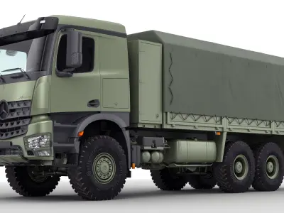  Mercedes Arocs Military 6X6 