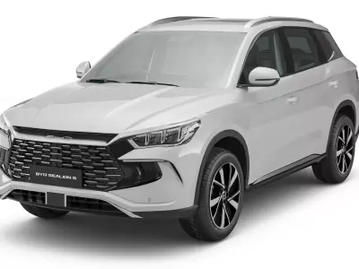 2026 BYD Sealion 5 DM-I R Hand Drive with Interior 3D model