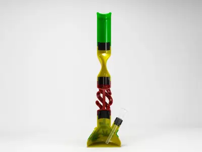 BUILD A CUSTOM BONG - MIDDLE PART - TWIST TUBE 3D print model