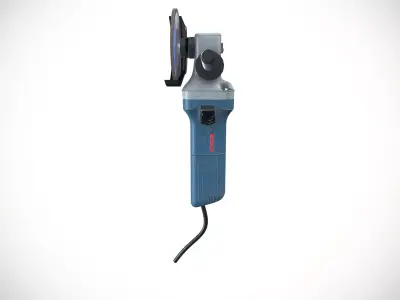 Electric Grinding Machine Low-poly 3D model