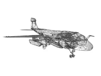 AIRCRAFT EA6B 3D model