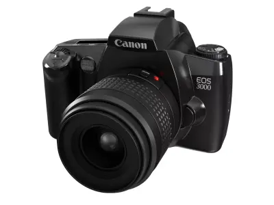 Camera Canon EOS 3000 3D model