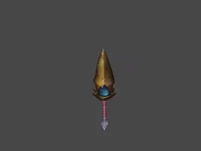 Zeloeman Sword A 25 Low-poly 3D model