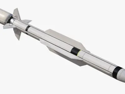 Standard Missile 6 3D model