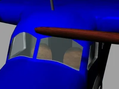 Grumman G-21 Goose Free 3D model