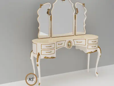  Dressing Table  3D model 3D model