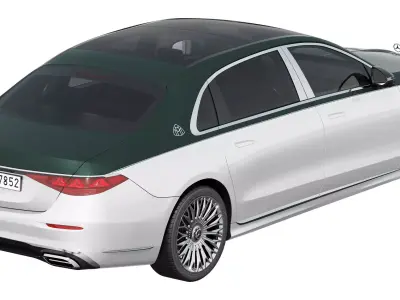 Mercedes-Benz S-Class Maybach 2027 3D model