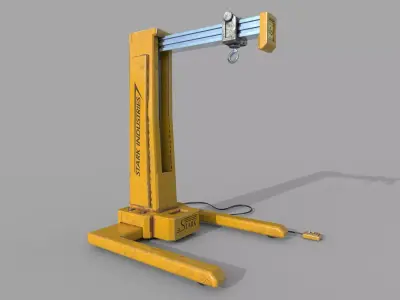 CRANE STARK INDUSTRIES IRON MAN Low-poly 3D model