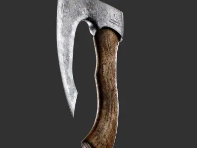 Axe Base Mesh 3D model
