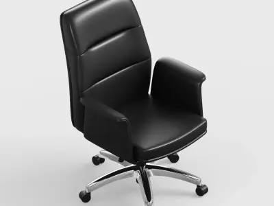 office chair 12 3D model