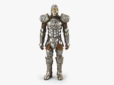 Medieval Armor Lion 3D model