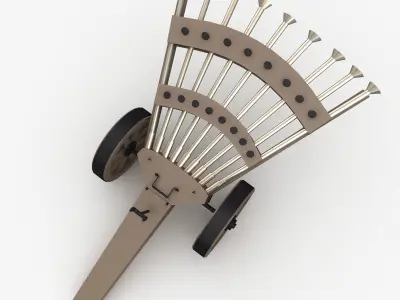 DaVinci Machine Gun 3D model